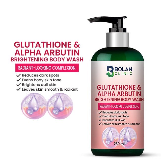 Gluta Thione & Alpha Arbutin Brightening Body Wash - ChiltanPure