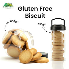 Gluten Free Biscuit Cookies / Made With Organic Desi Butter, Bakery Biscuit - ChiltanPure