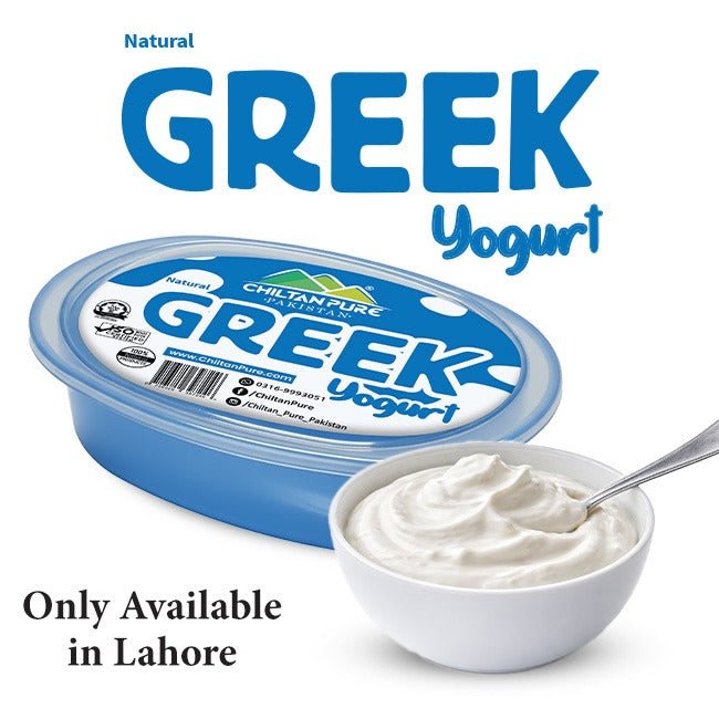 Greek Yogurt / Strained Yogurt / Greek Curd / Thick, Creamy & Protein Rich Delight / (Only For Lahore) - ChiltanPure