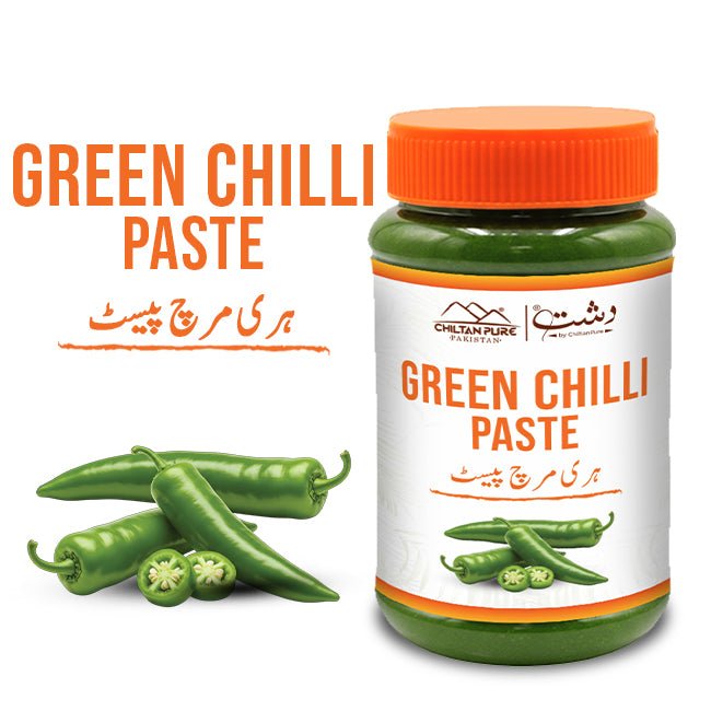 Green Chilli Paste / ہری مرچ پیسٹ / Hari Mirch Paste / 700gm - ChiltanPure