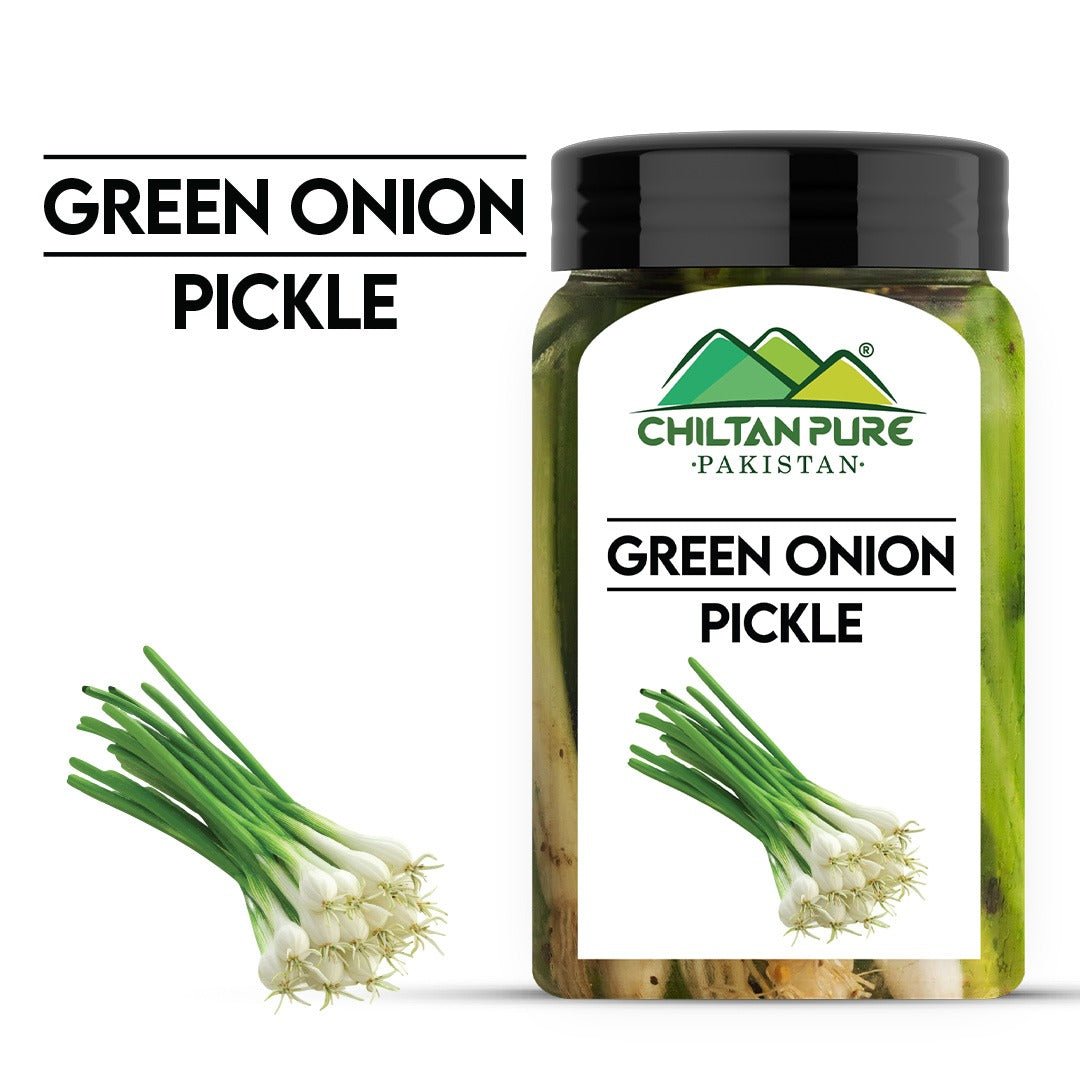 Green Onion Pickle / ہری پیاز کا اچار / Hari Pyaaz ka Achar - ChiltanPure
