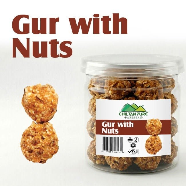 Gur with Nuts / میوہ جات والا گڑ / Mewe Jaat Wala Gur - ChiltanPure