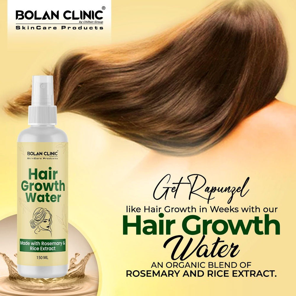 Hair Growth Water - Nourishes Scalp, Encourages Healthy Hair Growth, Prevents Hair Loss, Makes Hair Shiny & Smooth - ChiltanPure