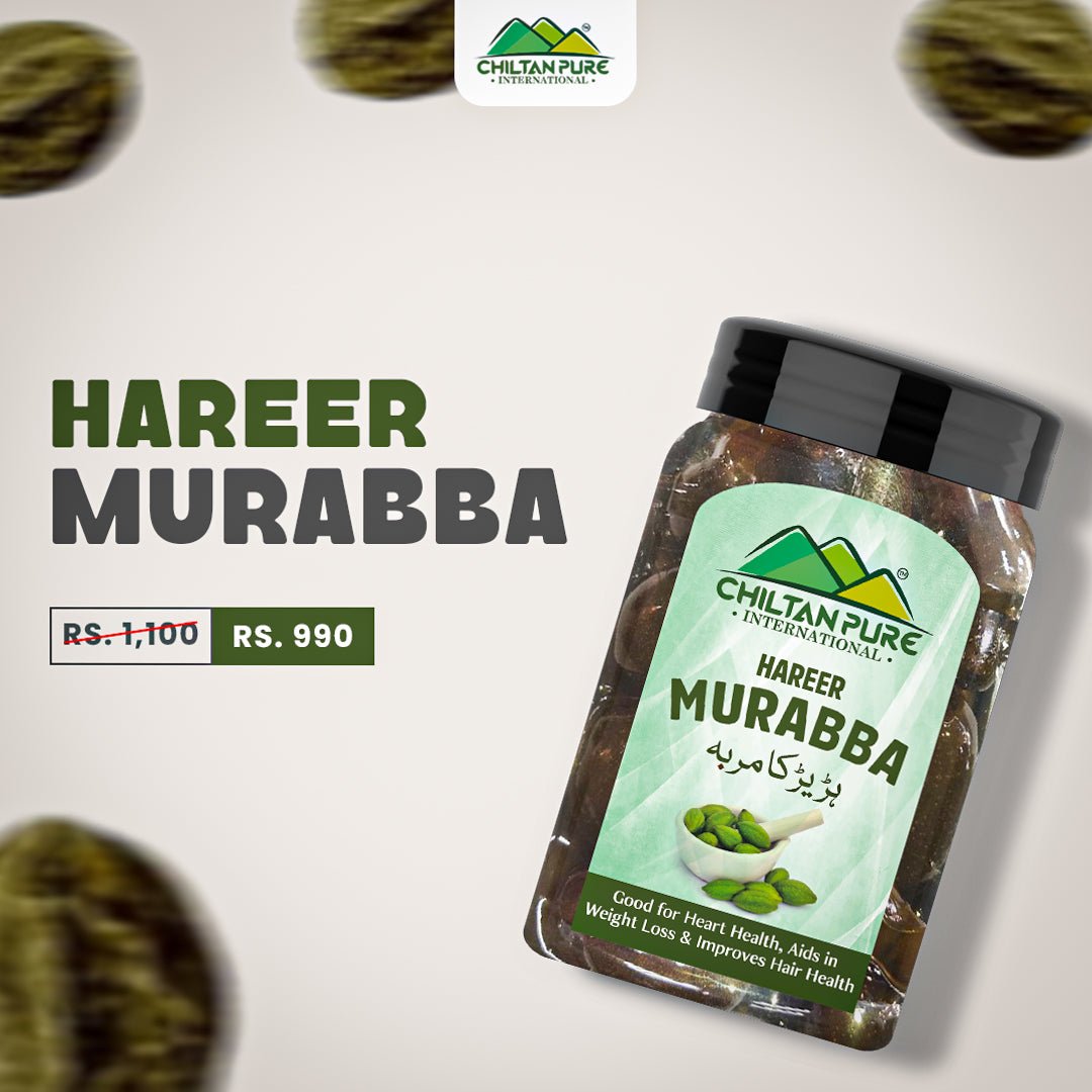 Hareer Murabba (ہریڑ کا مربہ) - Purifies Blood, Boost Digestion, Relieves Acidity & Protect Against Heart Diseases - ChiltanPure