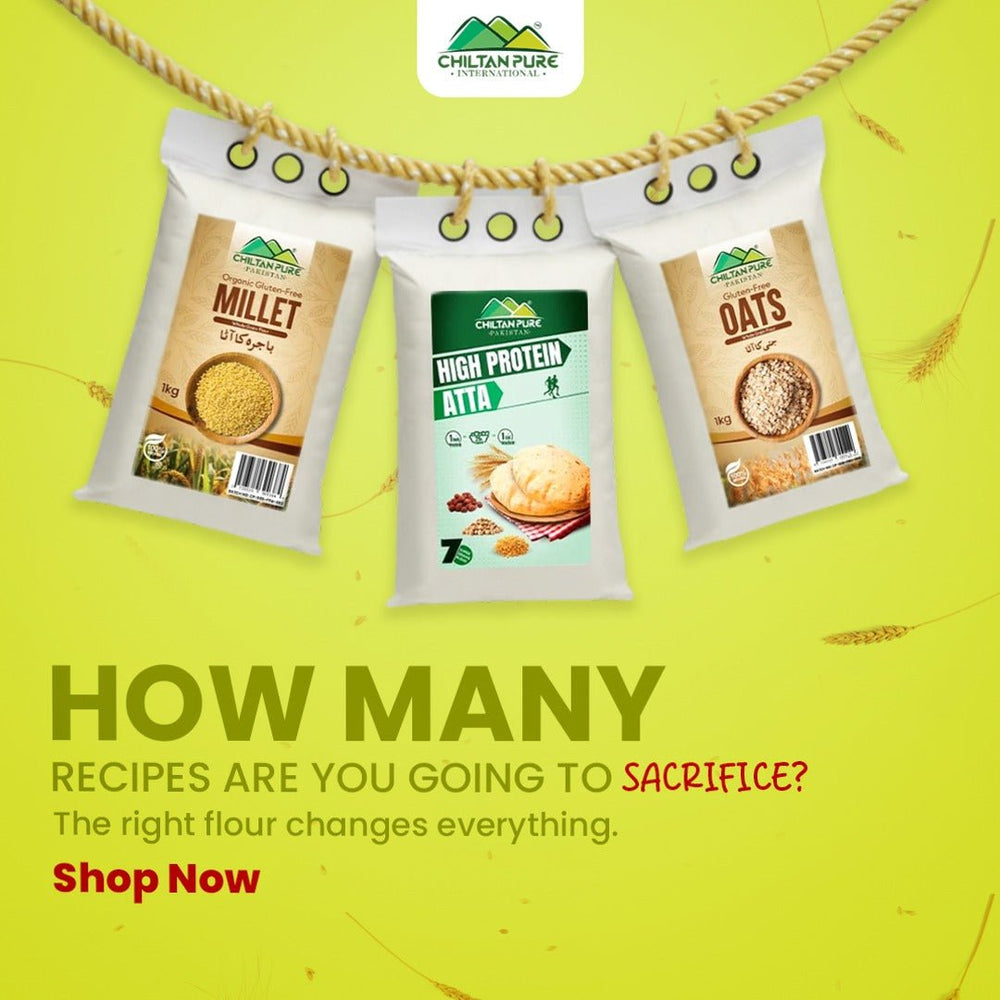 High Protein Atta - 1kg - ChiltanPure