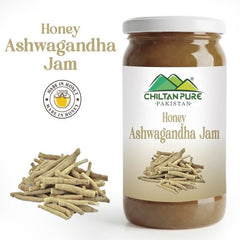Honey Ashwagandha Jam (Made in Honey) / شہد اشوگندھا جام / Glass packaging / 630gm - ChiltanPure