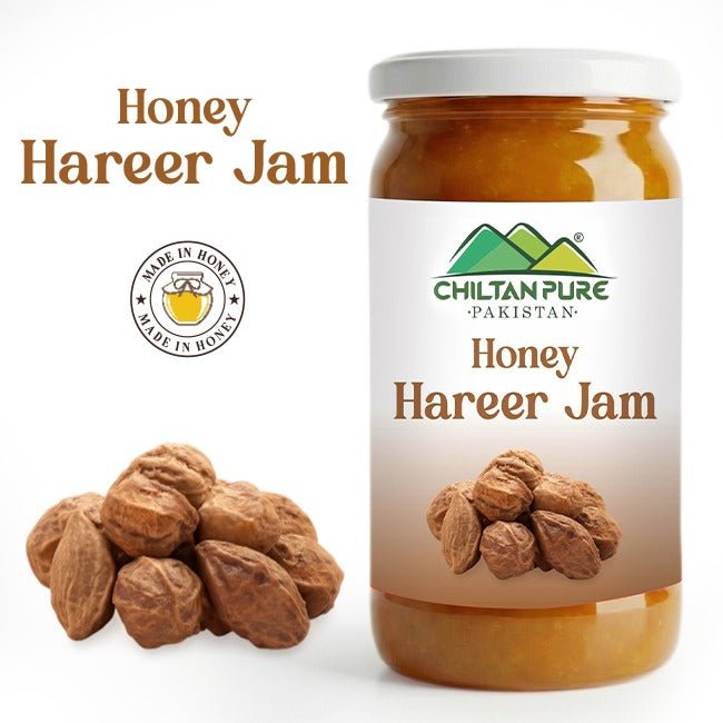 Honey Hareer Jam (Made in Honey) / شہد ہریر جام / Glass packaging / 630gm - ChiltanPure
