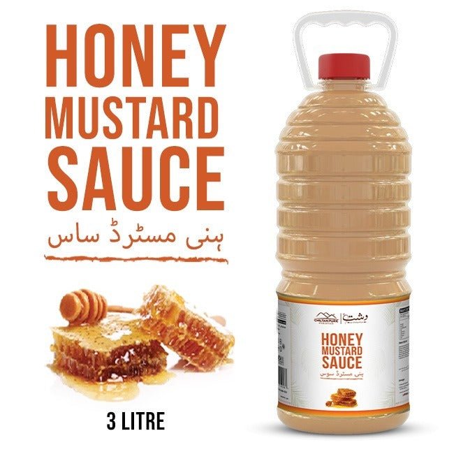 Honey Mustard Sauce 3 Liter Bulk For HORECA Family, Hotels, Restaurants, Catering ,Cafes. - ChiltanPure