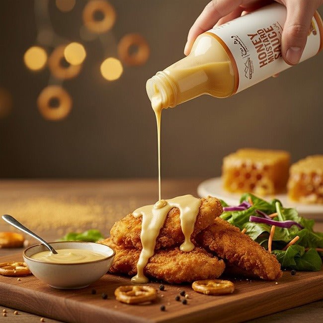 Honey Mustard Sauce - A Perfect Blend of Sweetness and Tanginess in Every Bite - ChiltanPure