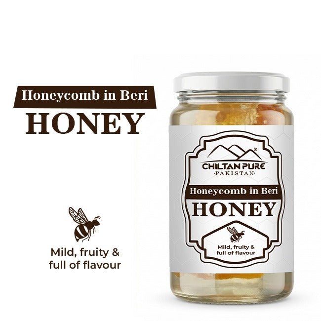 Honeycomb in Berry Honey / ہنی کومب بیری ہنی میں