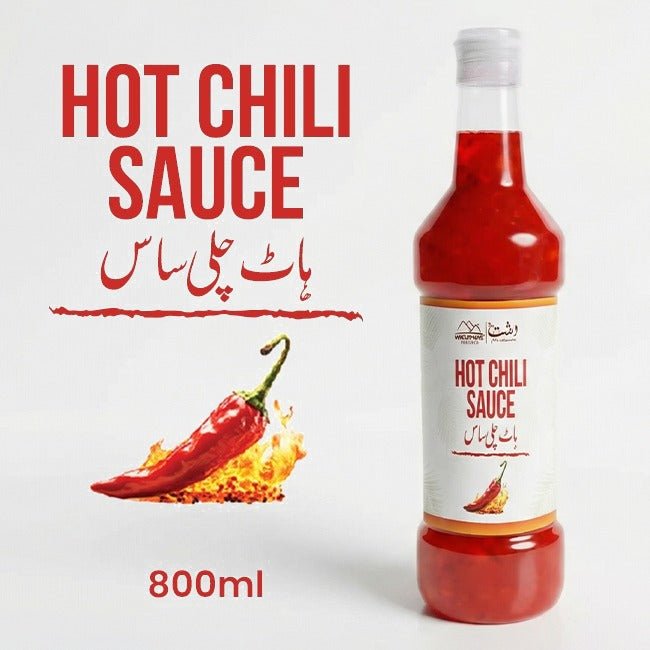 Hot Chili Sauce / Bold Spicy Flavor for Dipping / 800ml - ChiltanPure