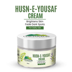 Husn-e-Yousuf Cream – Brightens & Whitens Skin, Fade Dark Spots, Treats Acne & Shed Dead Skin Cells - ChiltanPure