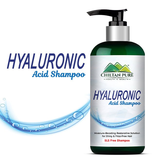 Hyaluronic Acid Shampoo - Moisture-Boosting Restorative Solution for Shiny & Frizz-Free Hair - Dermatologically Tested
