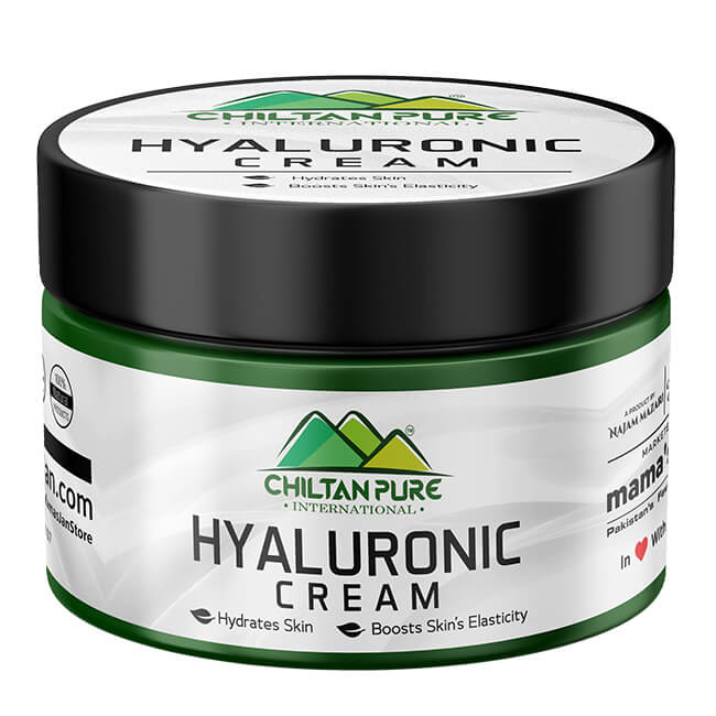 Hyaluronic Cream - Hydrates Skin, Boosts Skin’s Elasticity, Soothes Skin Inflammation, Fade Fine lines & Wrinkles - ChiltanPure