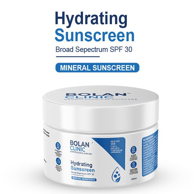 Hydrating Sunscreen Broad Spectrum SPF Mineral Sunscreen - ChiltanPure