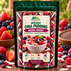 Instant Chia Pudding – Mixed Berry – 200g - ChiltanPure