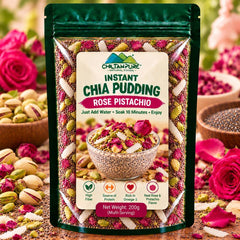Instant Chia Pudding - Rose Pistachio – 200g - ChiltanPure