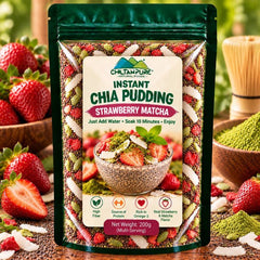 Instant Chia Pudding - Strawberry Matcha - 200g - ChiltanPure