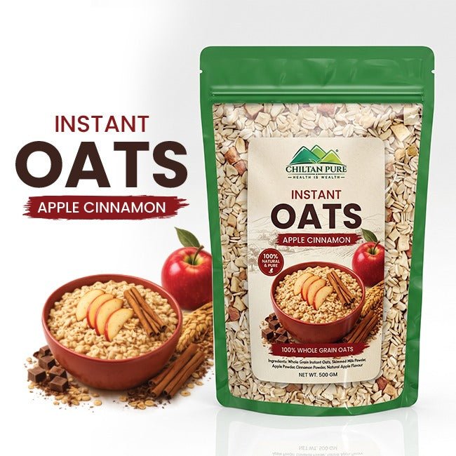 Instant Oats (Apple Cinnamon) - ChiltanPure