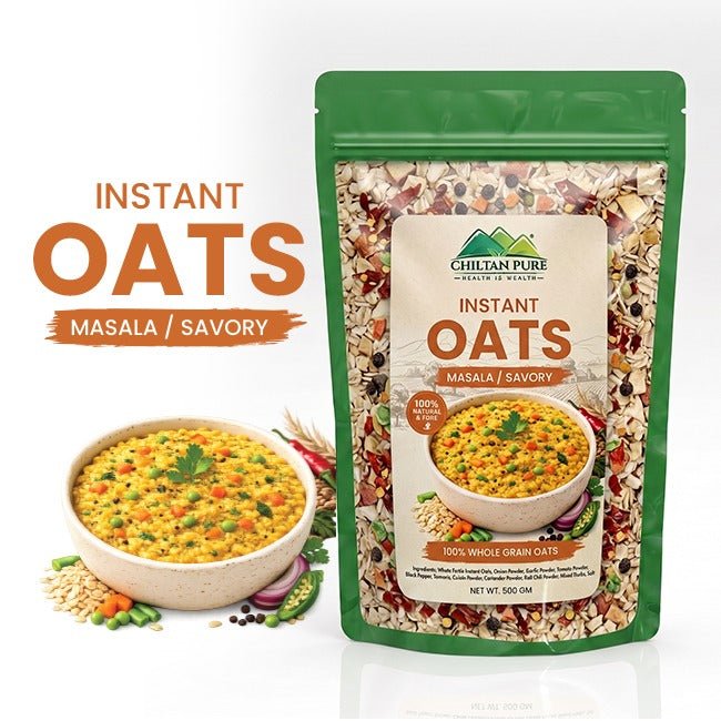 Instant Oats (Masala / Savory) - ChiltanPure
