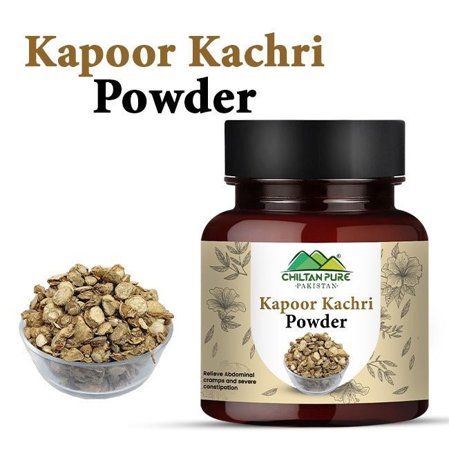 Kapoor Kachri Powder / کپور کچری پاؤڈر / Spiked Ginger Lily powder - ChiltanPure