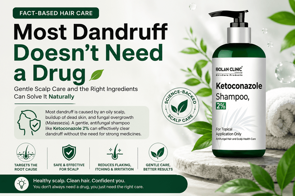 Ketoconazole Shampoo – Targeted Anti-Dandruff & Scalp Care - ChiltanPure
