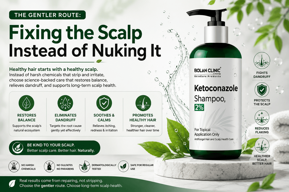 Ketoconazole Shampoo – Targeted Anti-Dandruff & Scalp Care - ChiltanPure