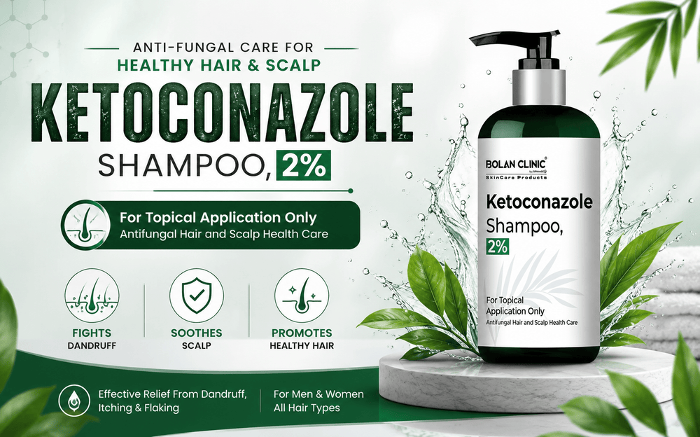 Ketoconazole Shampoo – Targeted Anti-Dandruff & Scalp Care - ChiltanPure