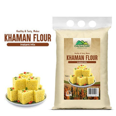 Khaman Flour / کھمن آٹا / Khaman Aata / Gross Weight 1KG - ChiltanPure