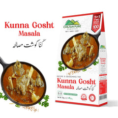 Kunna Gosht / کنا گوشت مصالحہ / Kunna Gosht Masala / 110gm 1+1 (2 packet) Inside Box - ChiltanPure