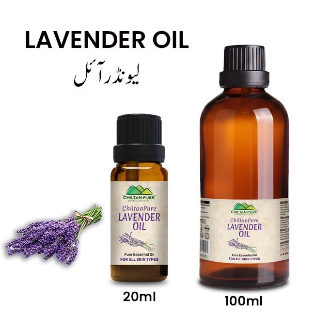 Lavender Essential Oil – Best for Dry Skin & Treating Wrinkles [اسطخودوس] - ChiltanPure