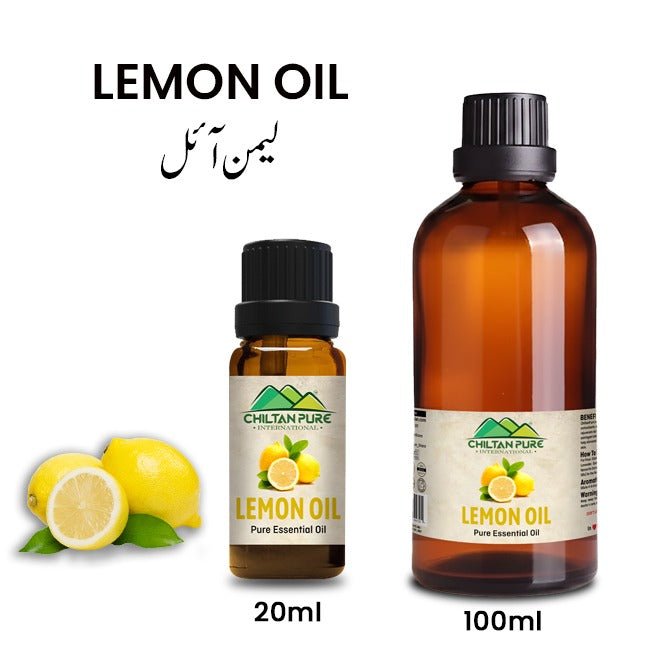 Lemon Essential Oil - Better Skin Complexion [لیموں] - ChiltanPure