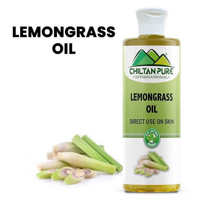Lemongrass Oil - Contains purifying properties, perfect for skin care, removes impurities, only for skin body 100% pure organic [Infused] - ChiltanPure
