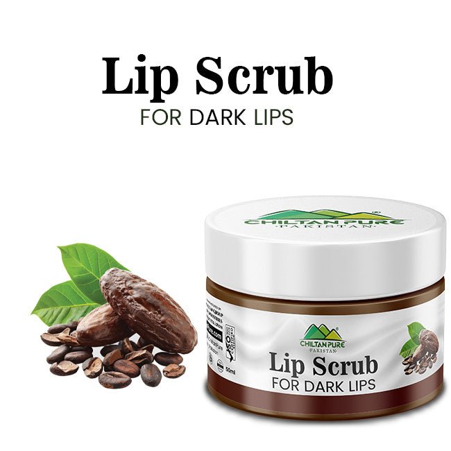 Lip Scrub For Dark Lips – Ultra Rich Care for Dry, Chapped Lips - ChiltanPure