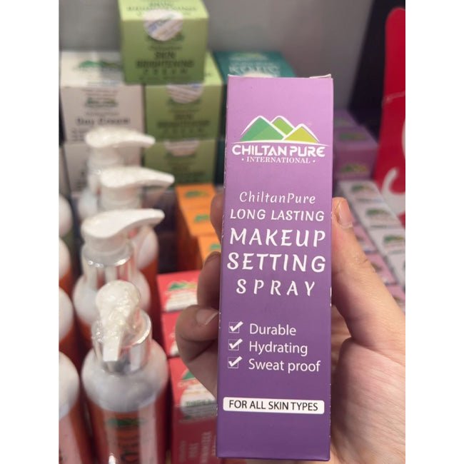 Makeup Setting Spray – Provides Long - Lasting Makeup Look With Hydrated & Smooth Skin! - ChiltanPure