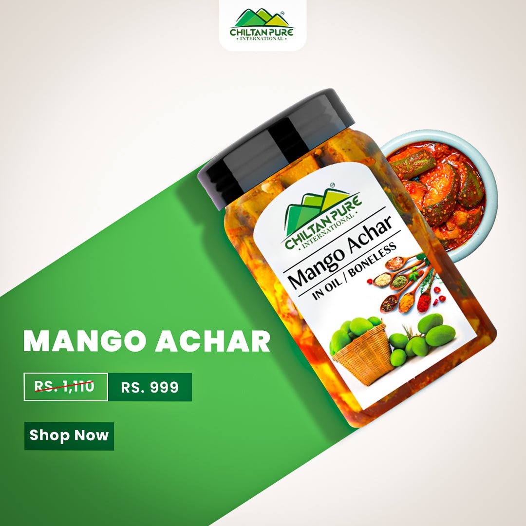 Mango Achar / Pickle - Tanginess of Ripe Mangoes' & Spices in Each Bite! - ChiltanPure
