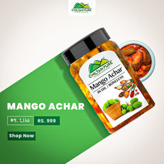 Mango Achar / Pickle - Tanginess of Ripe Mangoes' & Spices in Each Bite! - ChiltanPure