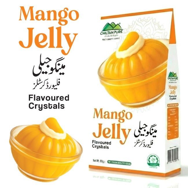 Mango Jelly / Crystal Jelly Mango 80±gm - ChiltanPure
