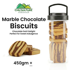 Marble Chocolate Biscuit Cookies / Made With Organic Desi Butter, Bakery Biscuit - ChiltanPure