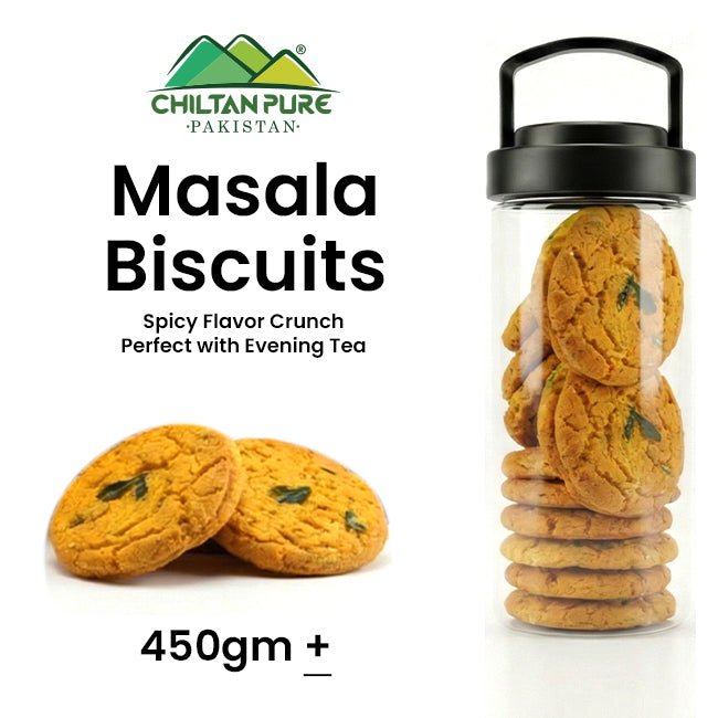 Masala Biscuit Cookies / Made With Organic Desi Butter, Bakery Biscuit - ChiltanPure