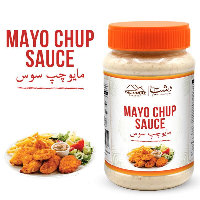 Mayo Chup Sauce – Creamy Blend of Mayonnaise & Ketchup for Dips & Snacks - ChiltanPure