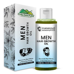 Men Hair Growth Oil – Encourages Scalp Circulation, Repair Hair Damage, Rejuvenate Hair Follicles to Boost Hair Growth,, Doctor's 👨‍⚕️ Recommended - ChiltanPure