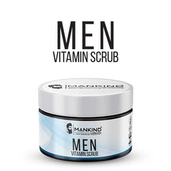 Men Vitamin Scrub – Exfoliates Dead Skin Cells, Remove Grime, Unclog Pores & Promotes Better Shave 100ml - ChiltanPure