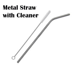 Metal Straw 🧃 Stainless Steel Made From Food Grade Material For Perfect Hygiene Life 🧬 - ChiltanPure