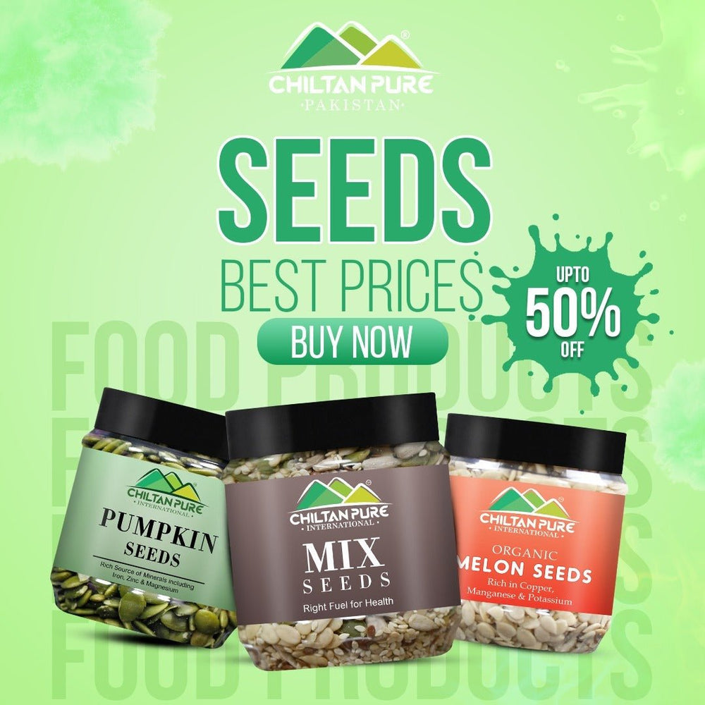 Mix Seeds – Rich in Antioxidants, Metabolism Booster & Good Source of Omega - 3 - ChiltanPure