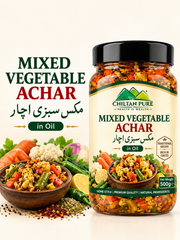 CHILTAN PURE Mixed Vegetable Achar in Oil 500g - Mixed Vegetable Pickle Price in Pakistan