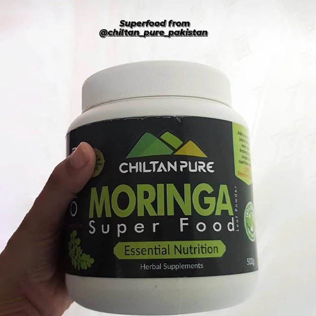 Moringa Powder - An Ancient Herb to Cleanse Your Body and Promote Wellness [ کرشماتی پتوں سے 300 بیماریوں کا علاج - چلتن سہاجنا] - ChiltanPure