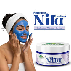 Moroccan Nila Face Mask / موروکن نیلا فیس ماسک / Gross Weight 100ml - ChiltanPure