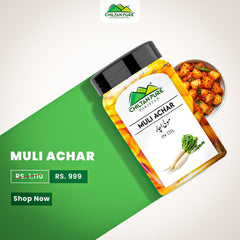 Muli Achar / Radish Pickle - Tangy Radish Delight - ChiltanPure