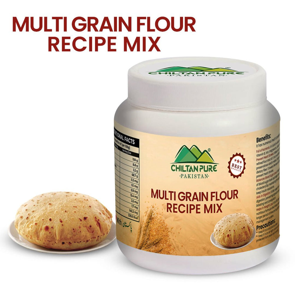 Multigrain Flour Recipe Mix - An Extraction for Taste Enhancement for Bakery Goods - ChiltanPure